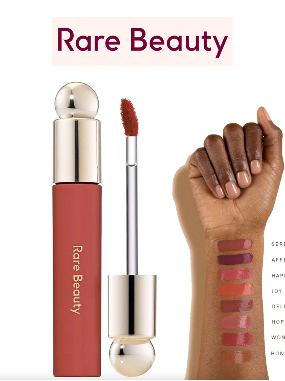 Rare Beauty Tinted Lip Oil in Wonderful